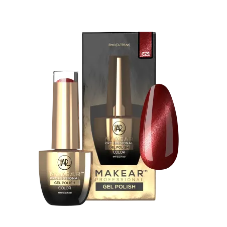 MAKEAR CAT EYE C21 Lakier hybrydowy  8 ml