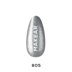 MAKEAR 805 Lakier hybrydowy Premium Glitter 8 ml
