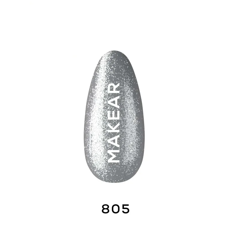 MAKEAR 805 Lakier hybrydowy Premium Glitter 8 ml