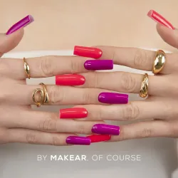 MAKEAR N34 NEON Lakier hybrydowy  8 ml
