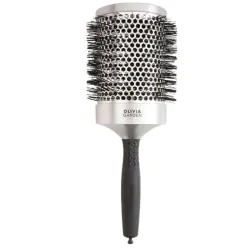 Szczotka Olivia Garden Essential Blowout Classic Silver antystatyczna do modelowania włosów 85 mm