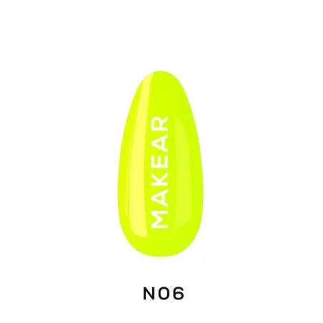 MAKEAR N06 NEON Lakier hybrydowy  8 ml