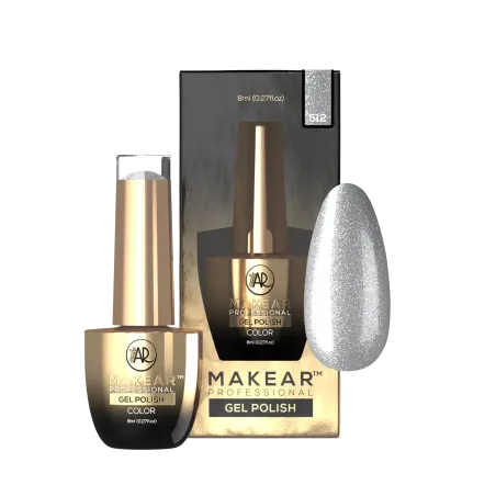 MAKEAR GLITTER 512 Lakier hybrydowy 8 ml