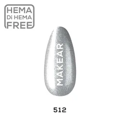 MAKEAR GLITTER 512 Lakier hybrydowy 8 ml