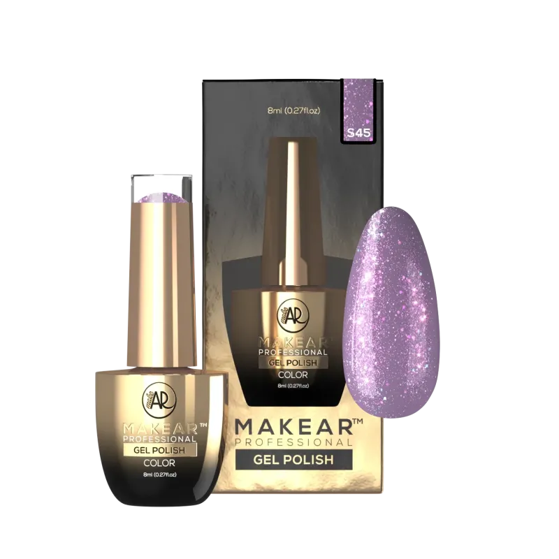 MAKEAR S45 Lakier hybrydowy Makear 8 ml