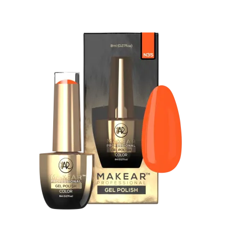 MAKEAR N35 NEON Lakier hybrydowy  8 ml