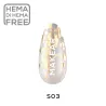 MAKEAR GLITTER S03 Lakier hybrydowy  8 ml