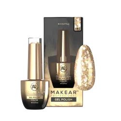 MAKEAR S63 GOLD STAR Lakier hybrydowy 8 ml