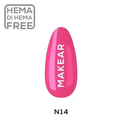 MAKEAR N14 NEON Lakier hybrydowy  8 ml