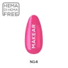 MAKEAR N14 NEON Lakier hybrydowy  8 ml
