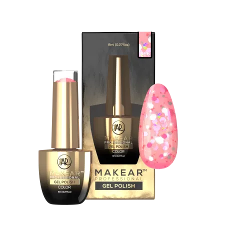 MAKEAR PREMIUM GLITTER S66 Lakier hybrydowy 8ml