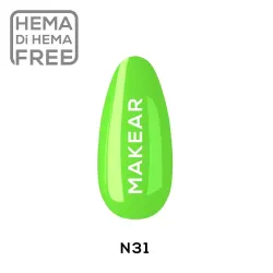MAKEAR N31 NEON Lakier hybrydowy  8 ml