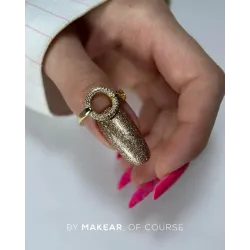 MAKEAR GLITTER 834 Lakier hybrydowy 8 ml