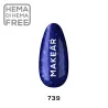 MAKEAR GLITTER 739 Lakier hybrydowy 8 ml