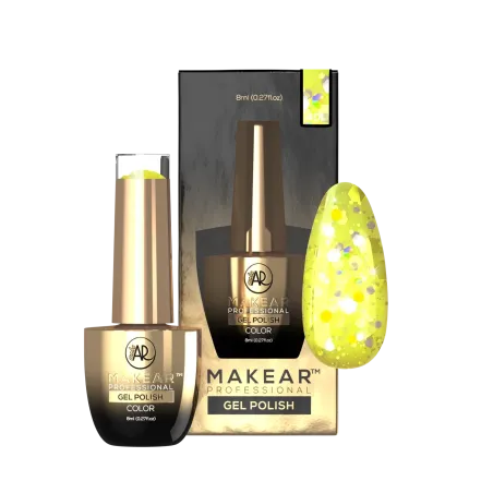 MAKEAR PREMIUM GLITTER S64 Lakier hybrydowy 8 ml