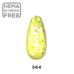 MAKEAR PREMIUM GLITTER S64 Lakier hybrydowy 8 ml