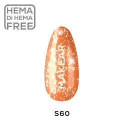 MAKEAR PREMIUM GLITTER S60 Lakier hybrydowy8 ml