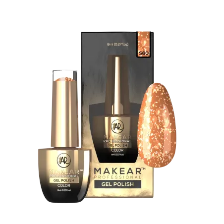 MAKEAR PREMIUM GLITTER S60 Lakier hybrydowy8 ml