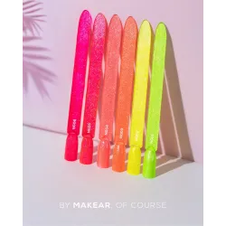 MAKEAR NEON GLITTER NG06 Lakier hybrydowy 8 ml