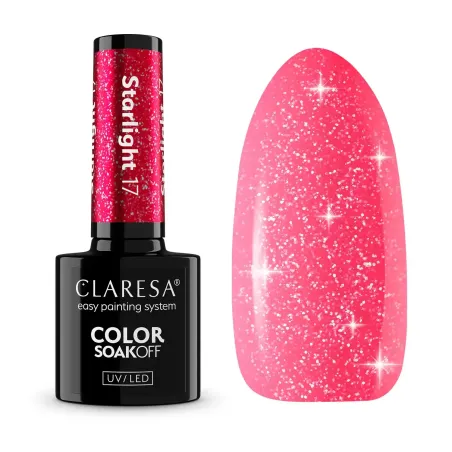 Claresa Lakier Hybrydowy Starlight 17 5g
