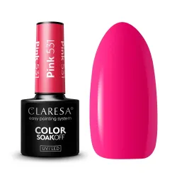 Claresa Lakier Hybrydowy Pink nr 531 5 ml
