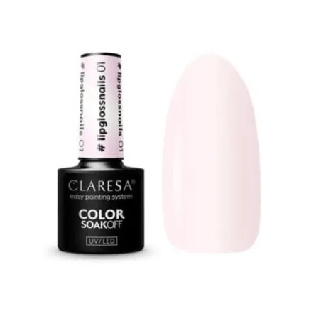 Claresa Lakier Hybrydowy LIPGLOSSNAILS 01 5g