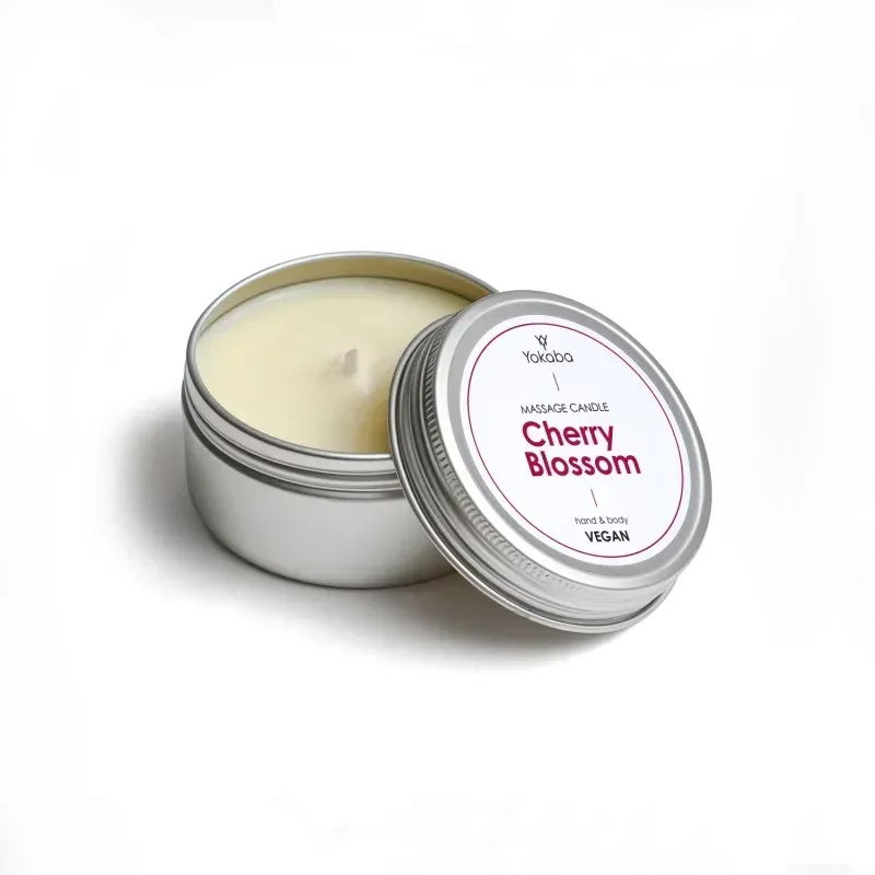 YOKABA Cherry Blossom Massage Candle - Świeca do masażu 50 ml.