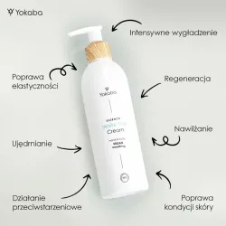 YOKABA White Tea Cream - Wygładzający krem do dłoni i ciała 240 ml