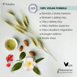 YOKABA White Tea Cream - Wygładzający krem do dłoni i ciała 240 ml