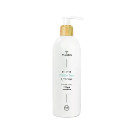 YOKABA White Tea Cream - Wygładzający krem do dłoni i ciała 240 ml
