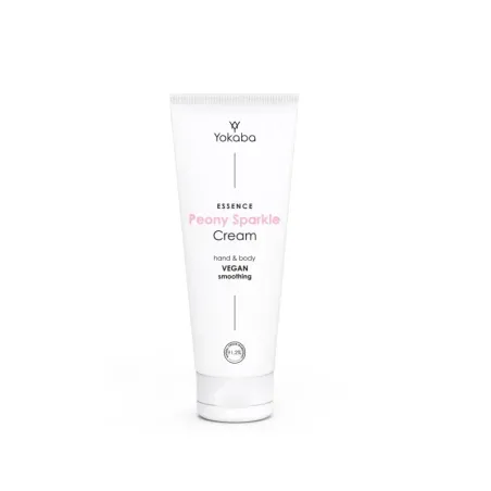YOKABA Peony Sparkle Cream - Rozświetlający krem do ciała z drobinkami 75 ml