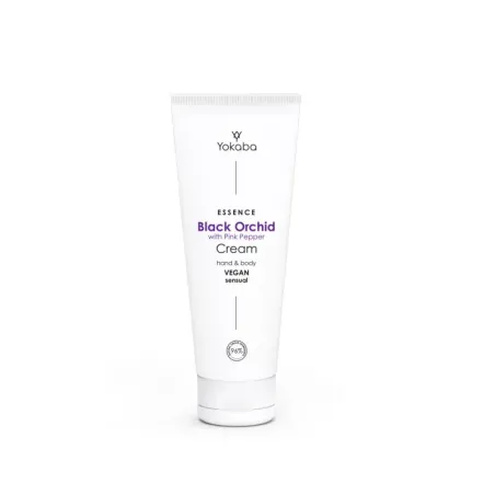 YOKABA Nowy Black Orchid with pink pepper - Nawilżająco-odżywczy krem do rąk i ciała 75 ml