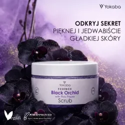 YOKABA Black Orchid with pink pepper - Peeling z rozświetlającymi drobinkami 250 g