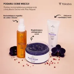 YOKABA Black Orchid with pink pepper - Peeling z rozświetlającymi drobinkami 250 g