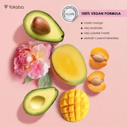 YOKABA Peony Sparkle Cream - Rozświetlający krem do ciała z drobinkami 230 ml