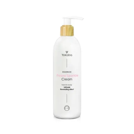 YOKABA Peony Sparkle Cream - Rozświetlający krem do ciała z drobinkami 230 ml