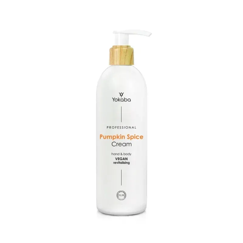 YOKABA Pumpkin Spice - Krem do dłoni i ciała o zapachu Pumpkin Spice 240ml