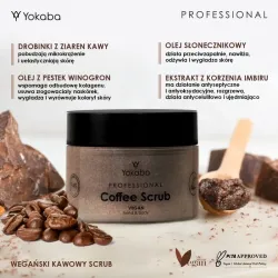 YOKABA Coffee Scrub - Kawowy peeling do dłoni i ciała 200g