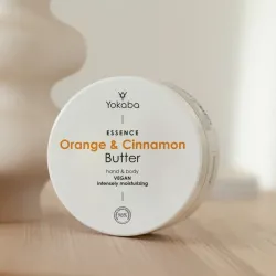 YOKABA Orange & Cinnamon - Odżywcze masło do ciała 200 ml
