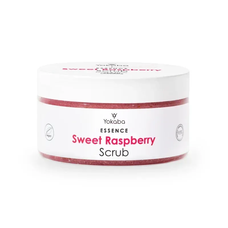 YOKABA Sweet Raspberry Scrub - Malinowy peeling do ciała 250g