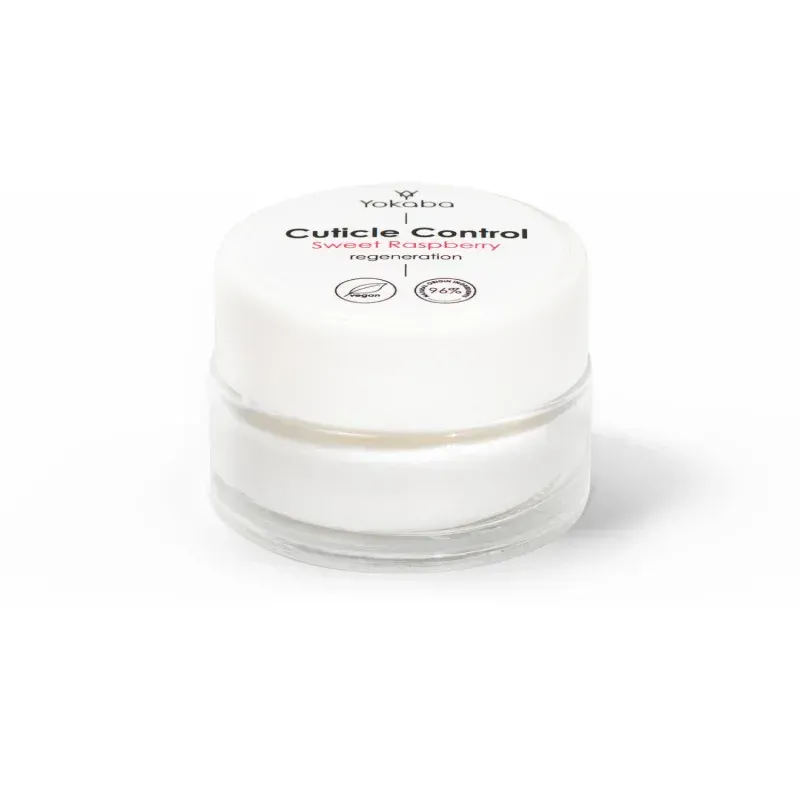 YOKABA Cuticle control Sweet Raspberry - Malinowe regeneracyjne masełko do skórek 15 g