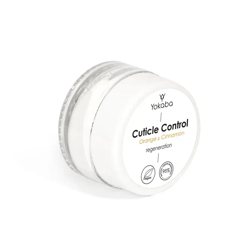 YOKABA Cuticle control Orange - Pomarańczowe regeneracyjne masełko do skórek 15 g
