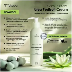 YOKABA Urea PediSoft Cream - Zmiękczający krem do stóp z mocznikiem 240 ml