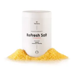 YOKABA ReFresh Salt Grapefruit Foot&Body  1000 g -Myjąco odświeżająca sól do kąpieli