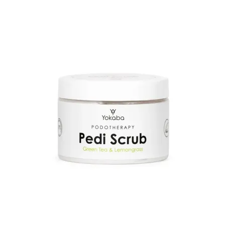 YOKABA Pedi Scrub - Peeling do stóp zielona herbata i lemongrass 300 g