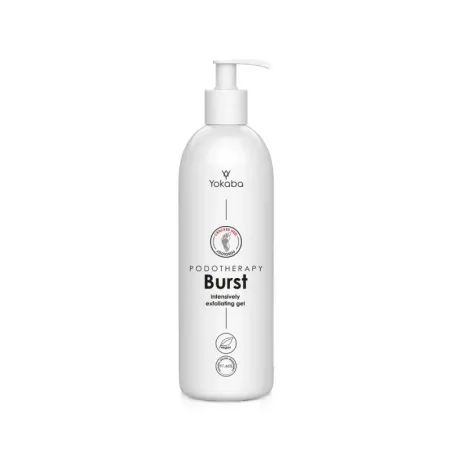 YOKABA Podotherapy Burst Intensively exfoliating gel 250 ml - Żelowy keratolityk do zabiegu pedicure