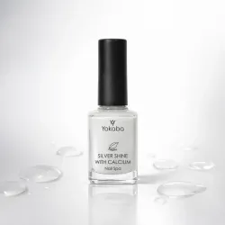YOKABA Silver Shine with calcium - Odżywka do paznokci 15 ml