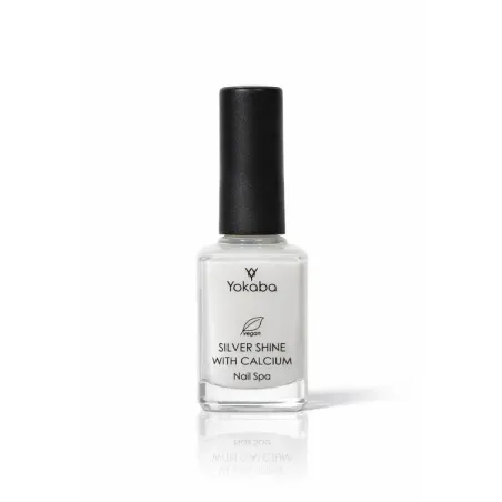 YOKABA Silver Shine with calcium - Odżywka do paznokci 15 ml