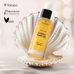 YOKABA Golden Pearl Oil Glamour 30 ml - Rozświetlający olejek do twarzy i ciała 30 ml