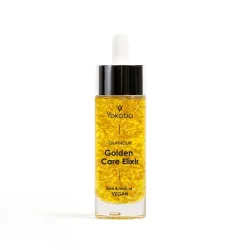 YOKABA Golden Care Elixir - odżywczy Elixir z 24k złotem do twarzy i szyi 30 ml